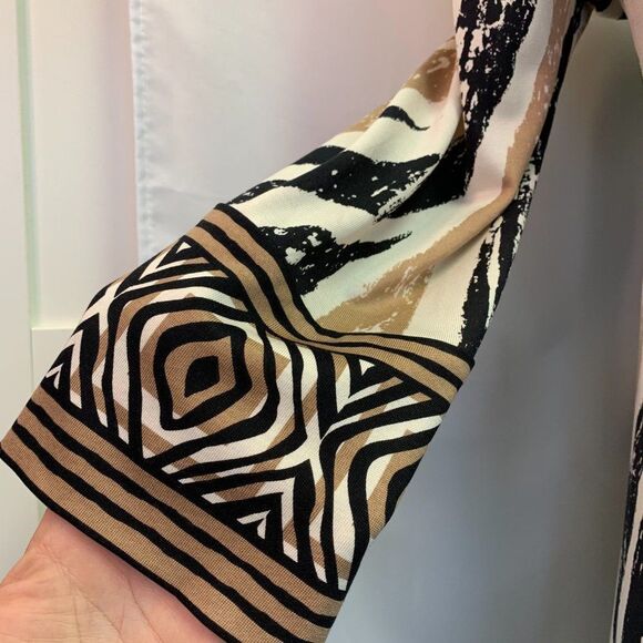 Diane Von Furstenberg Vintage silk Laetitia dress Sz 8 - Picture 4 of 12